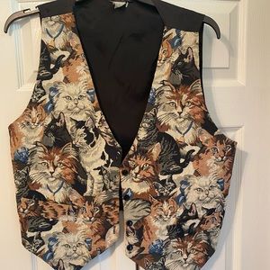 Vintage Cat Vest